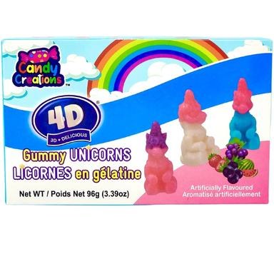 Candy Creations- Theater Box- 4D Gummy Blocks - 96g (24) (91894)