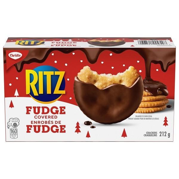 Christie Ritz Crackers Fudge Covered - 212g - (12) Sold By Box (00954)