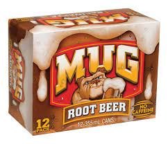 CAN- Mug Root beer- 12 x 355ml (PEPSI)- Sold by Case(04051)