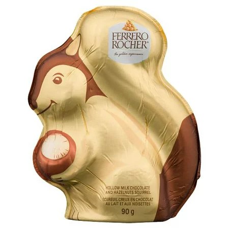 Ferrero Rocher Hollow Squirrel 90g sold box 12