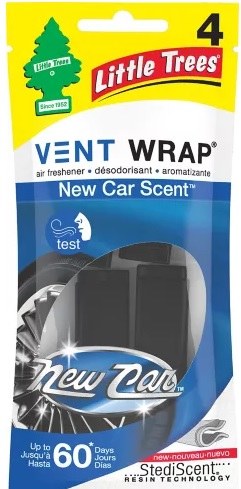 Little Tree Vent Wrap New Car Scent - 4/PKG - (24)(52733)