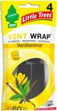 Little Tree Vent Wrap Vanillaroma - 4/PKG - (24)(52732)