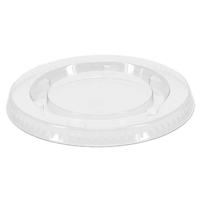 SC15-2-25L LID- 2 oz Plastic Lid for Portion Cup- 100/sleeve (24) - SOLD BY SLEEVE(00163)
