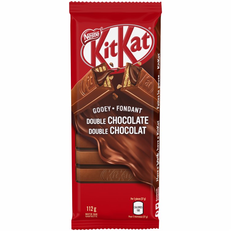 Kit Kat Double Chocolate Tablet 112g - 15/box (74897)