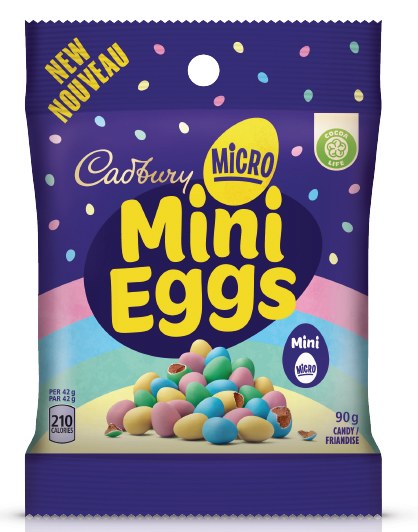 Cadbury Everyday Micro Mini Eggs 90g - 15/BOX (12) (01675)