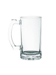 Beer Mug clear - 16 oz  - EACH (12) (98475)