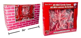 Santa's Secrets 60ct. Mini Candy Canes (41441)