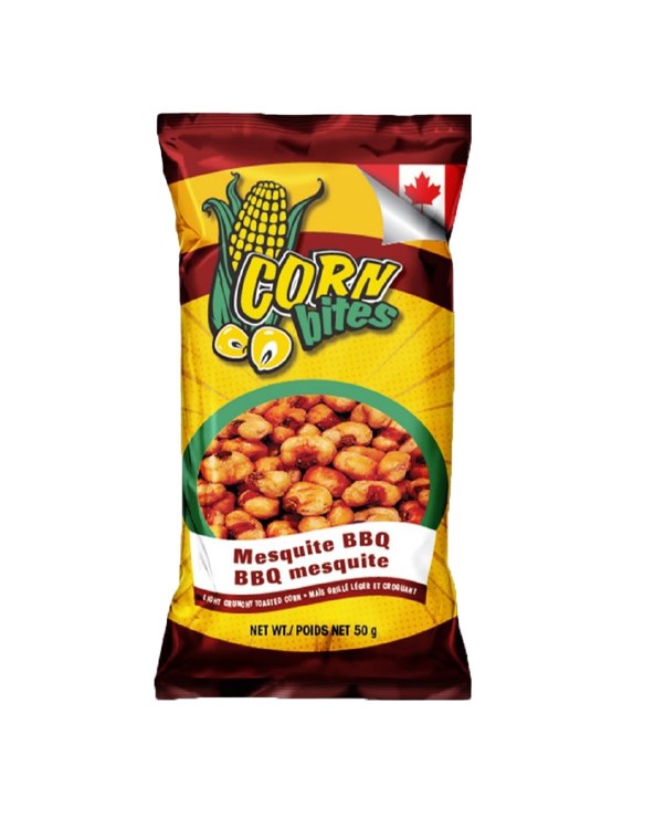 Corn Bites Mesquite BBQ Peg - 50g - Sold by bag (18) (00002)