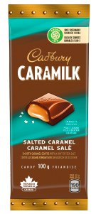 Caramilk Salted Caramel Family/Tablet bar 100g - 19/BOX (01697)