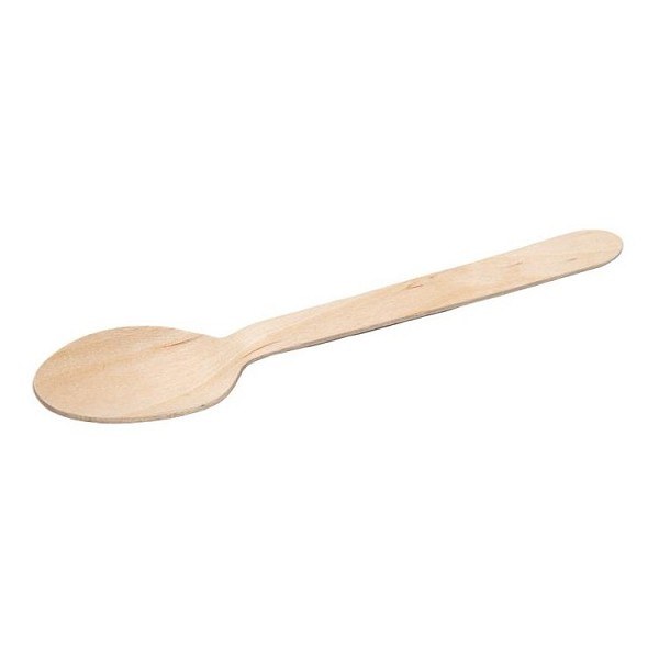 Natural Wood Spoon 6"- 1000/cs (EP-WSPN6)