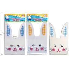 Bunny Ear Easter Egg Hunt Loot Bag 5.5 x 8.75" - 10/PKG - (25113)