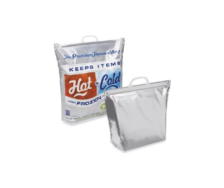 Insulated Aluminum Grocery/Cooler Bag - 13" - EACH (24) (30793)
