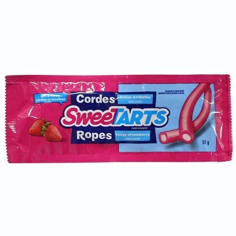 Sweetarts Ropes Strawberry 51g - 24/BOX (12) (15668)