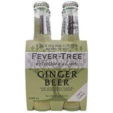 Fever Tree Ginger Beer Glass Bottle- 24 x 200ml