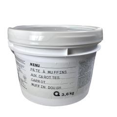 MENU Muffin Dough- Carrot- 3.6KG