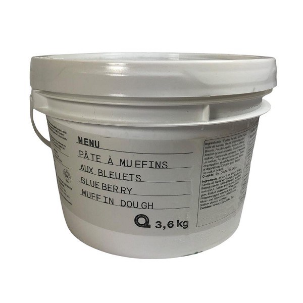 MENU Muffin Dough- Blueberry- 3.6KG