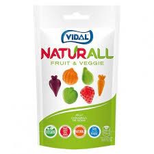 Vidal Candy Fruit & Veggies Gummies 142g - (12) (40383)