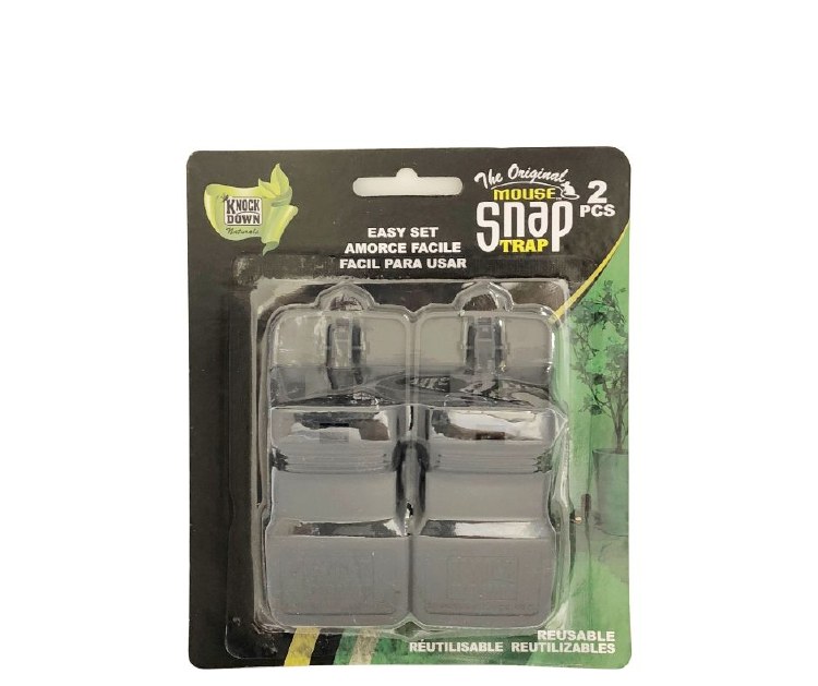 Snap Trap - 2/PKG (12) (Easy Set Mouse Trap)