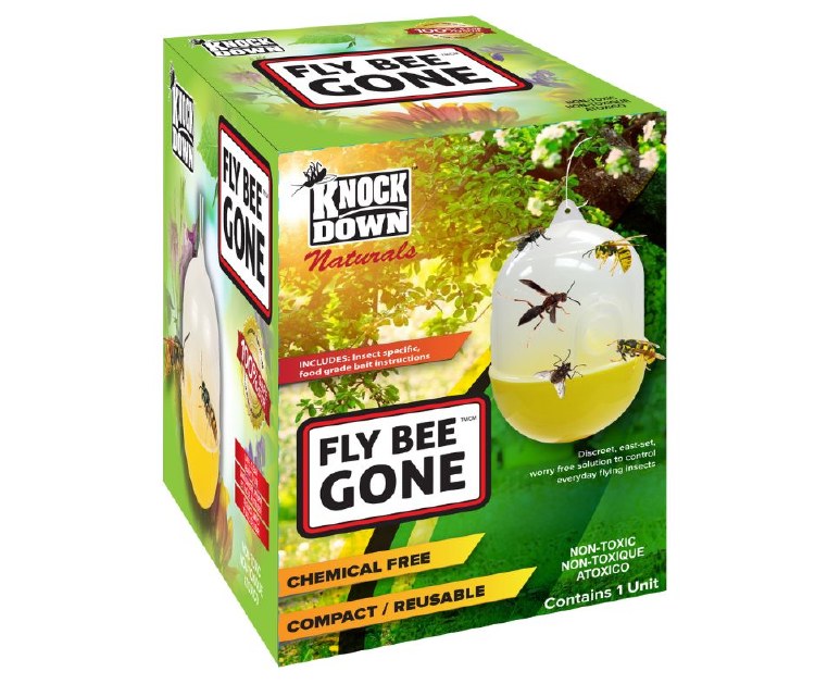 Fly Bee Gone Hard Shell Multi-fly & Wasp Trap Bag (10) (50506)