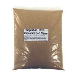 Temptation Vegan Soft Serve - Chocolate - 6 x 4lb