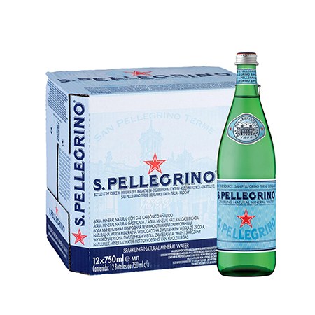 San Pellegrino Mineral Water 12 x 750ml (80082)