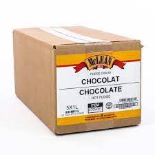 McLean Chocolate Hot Fudge Topping 5 x 1L (00584)