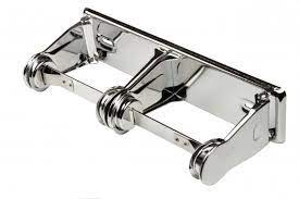 Frost Double Roll Polished Chrome Toilet Paper Holder