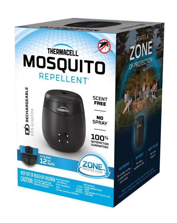 Thermacell Rechargeable Mosquito Repeller - E-Series E55XCA - EACH (6) (00496)