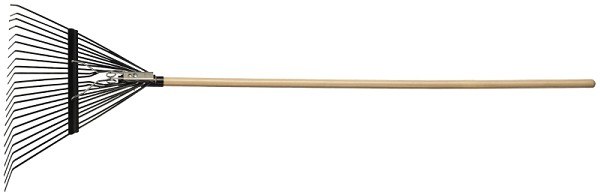 Garant Springback Lawn Rake, 22-Tine w/ 48" Hardwood Handle (80780)