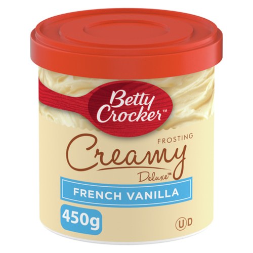 Creamy Deluxe Betty Crocker French Vanilla Frosting 450g (12) (45461)