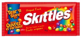 Skittles Original Tear N Share 92g - 24/BOX - (6) (88637)