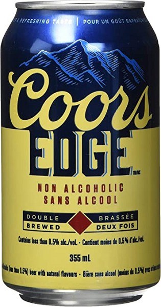 Molson Coors Edge 0.5% Non Alcohol Can - 6 x 355ml (4) (01303) - SOLD BY 6/PKG