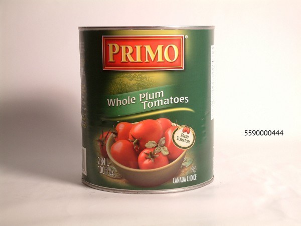 Primo Whole Plum Tomatoes - 2.84L (6) (00444)