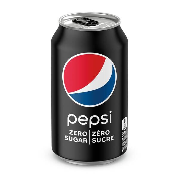 CAN- Pepsi ZERO - 12 x 355ml (PEPSI)- Sold by Case(01371)