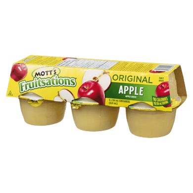 Motts Fruitsation Apple Sauce - 6 x 113g (12) (00500)