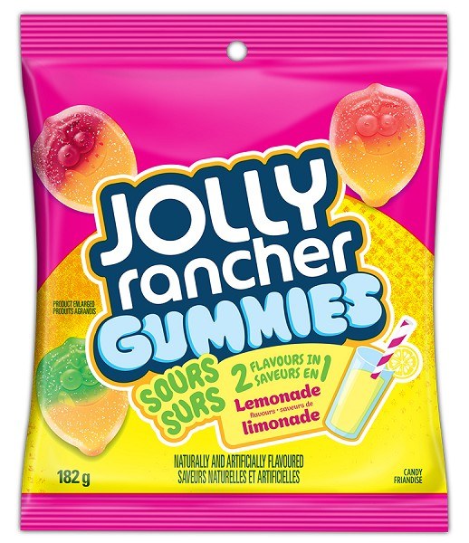 Jolly Rancher Sour Lemonade Gummies - 182g (10) (04396)