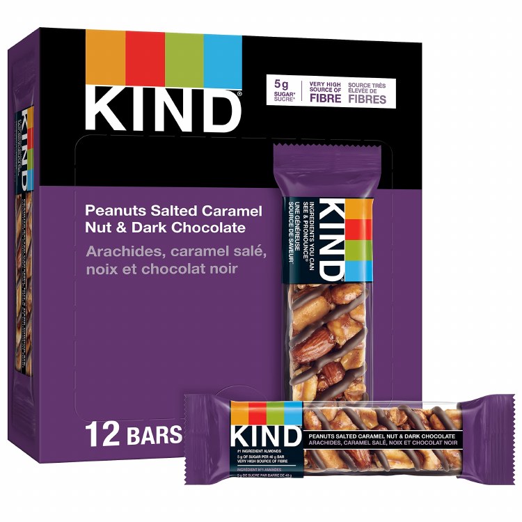 Kind Bar Peanuts Salted Caramel Nut & Dark Choc 40g - 12/BOX (6) (43137)