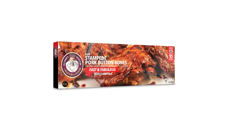Butcher Selection BBQ Pork Button Bones - 650g (12) (91320)