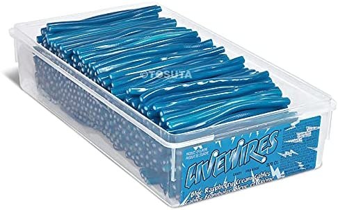 Koala Livewires Cream Cables Blue Raspberry Tub - 300ct (6) (00402)