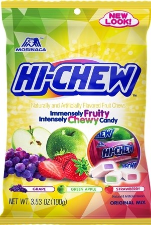 Tosuta Hi-Chew Original Mix Peg Bag - 100g (6) (00894)