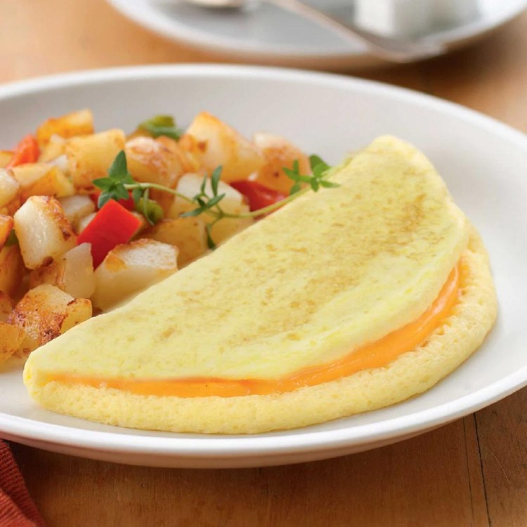 FROZEN - Burnbrae Farms Colby Cheese Folded Omelette - 72 x 100g (00213)