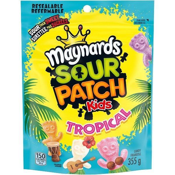 Maynard Sour Patch Kids Tropical Pouch - 355g (12) (01583)