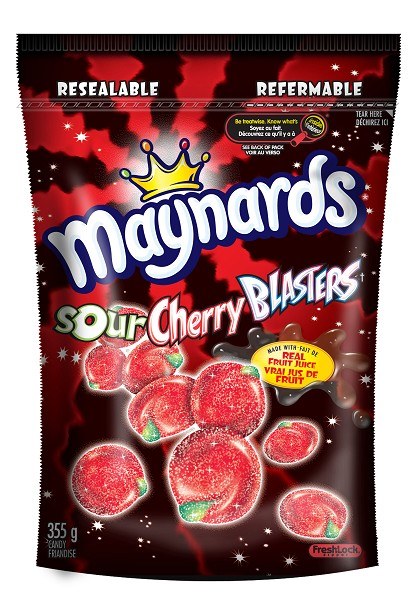 Maynard Sour Cherry Blasters Pouch - 308g (12) (01807)