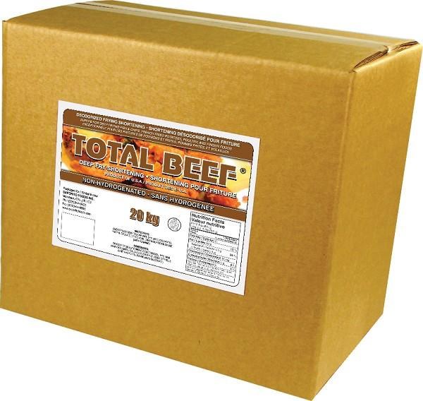 Saporito Foods Total Beef Deep Fry Shortening Cube - 20KG (00091)