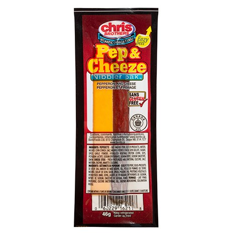 Chris Bros Pep & Cheese 46g - 12/PKG (6) (16211)
