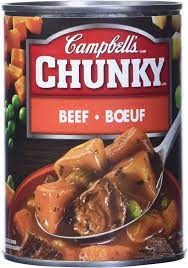 Campbell Chunky Beef Soup - 515ml (12) (28362)