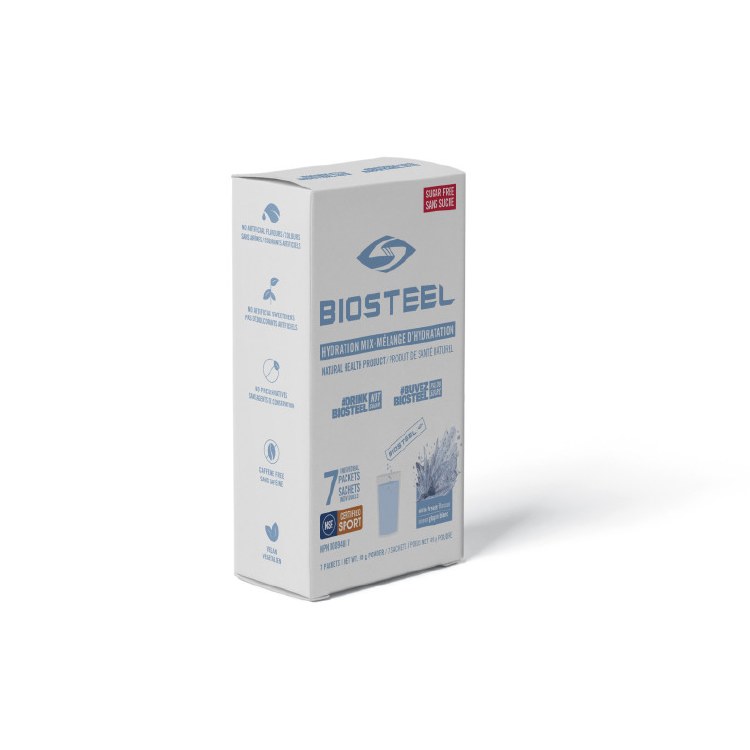 BIO Steel Hydration Mix - White Freeze - 7ct Box (24) (52117)