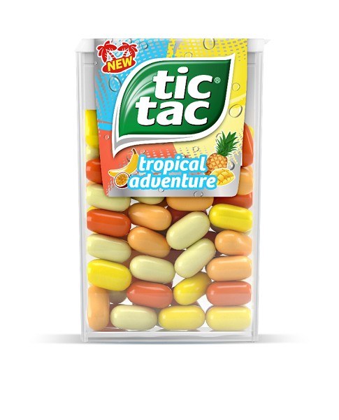 Ferrero Tic Tac Tropical Adventure 29g - T60 - 12/PKG (24) (00585) (03577)