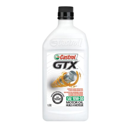 Castrol GTX 10W-30 Motor Oil - 1L (12) (01009)