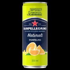 San Pellegrino Mineral Water Pompelmo (LIME CANS) 330ml - 6/PKG (4) (20151)